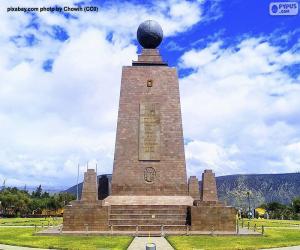 yapboz Dünyanın Ortası Anıtı, Ekvador